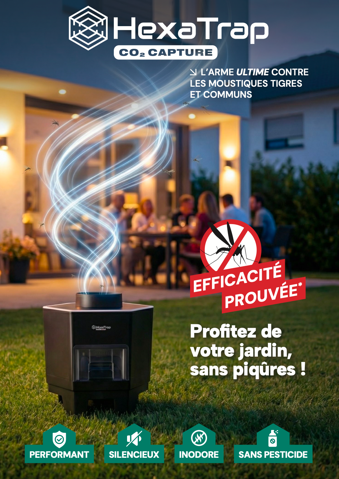 Hexa Trap CO2 Capture - Nouveauté