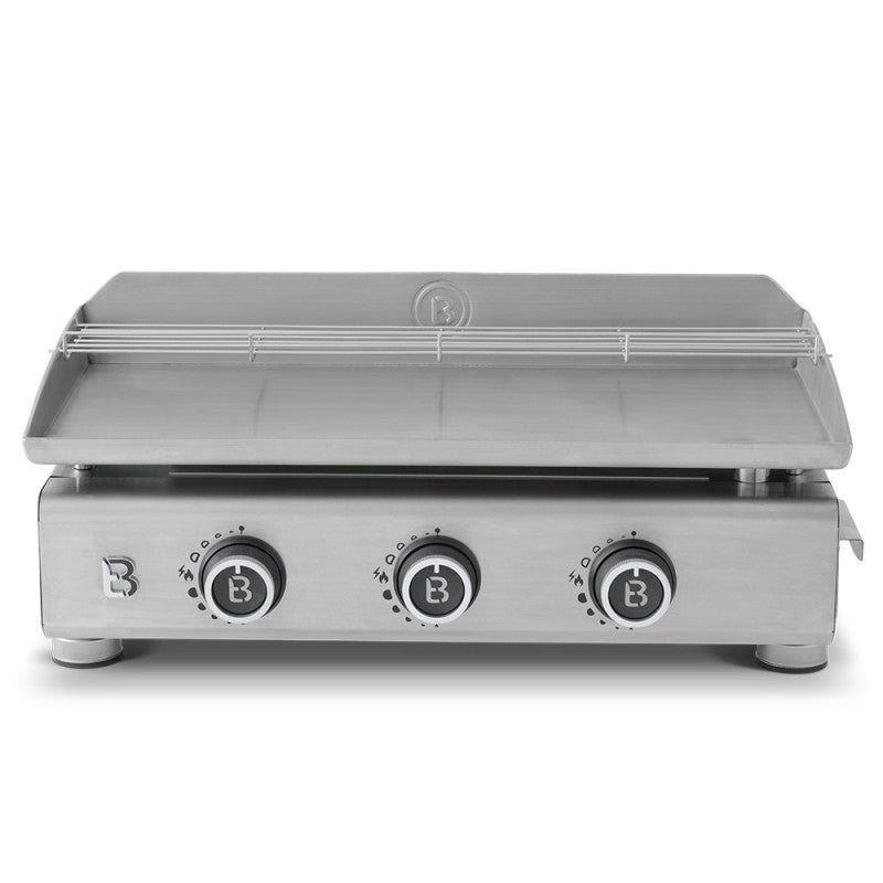 Plancha SILVIA II G EVO Inox 3 feux